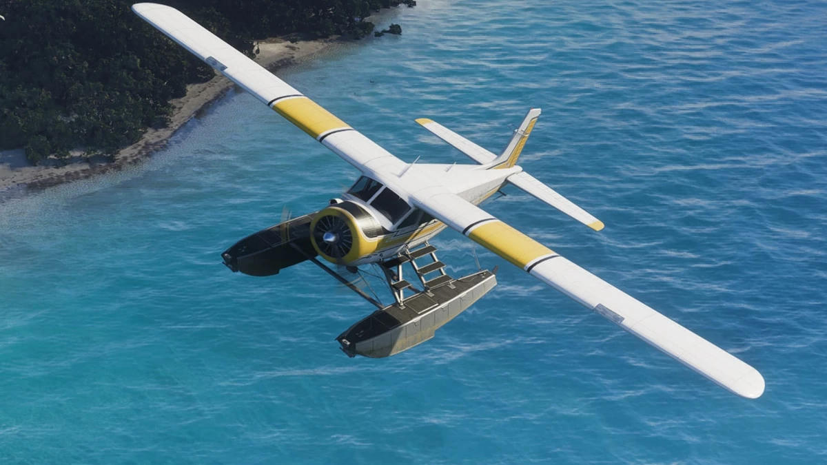 Dodo seaplane used on charter runs